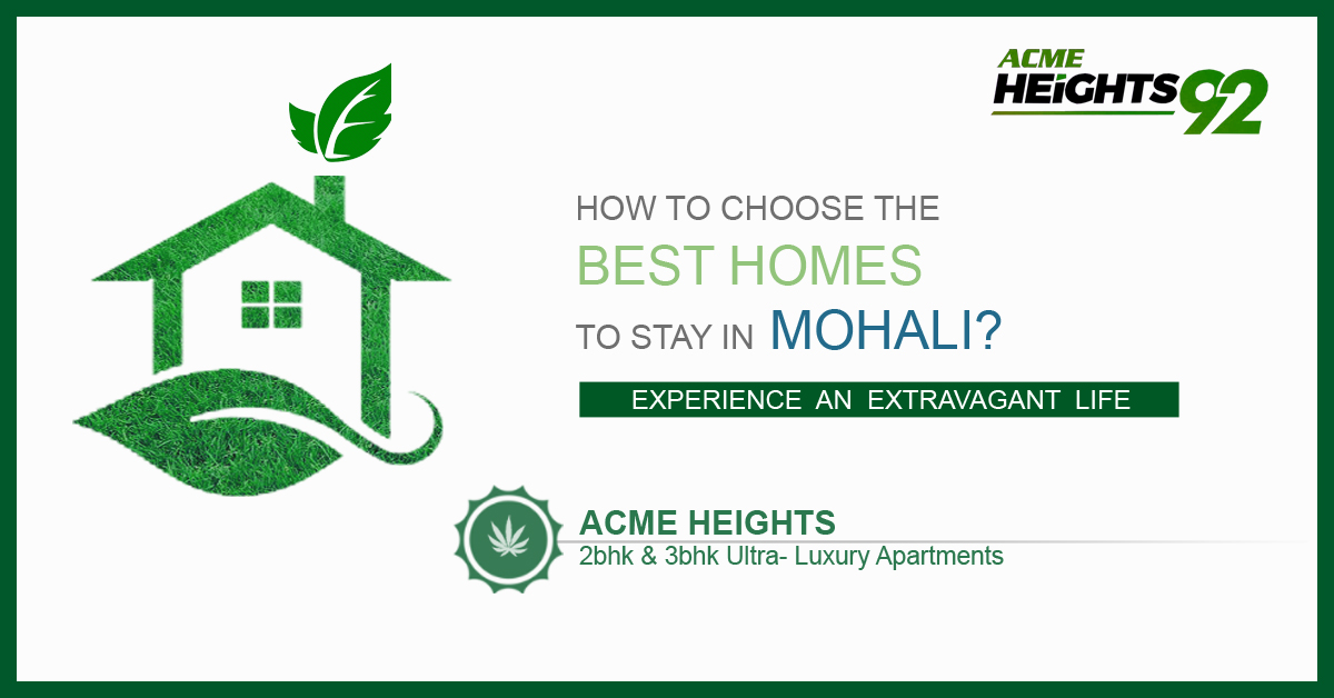 Prime reasons to invest in Mohali real estate